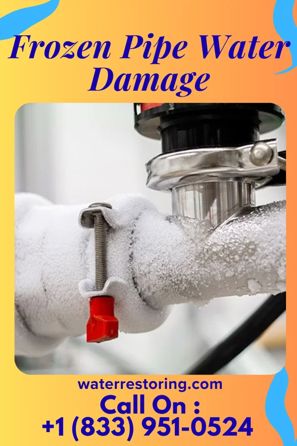 Frozen Pipe Water Damage in Regan, ND